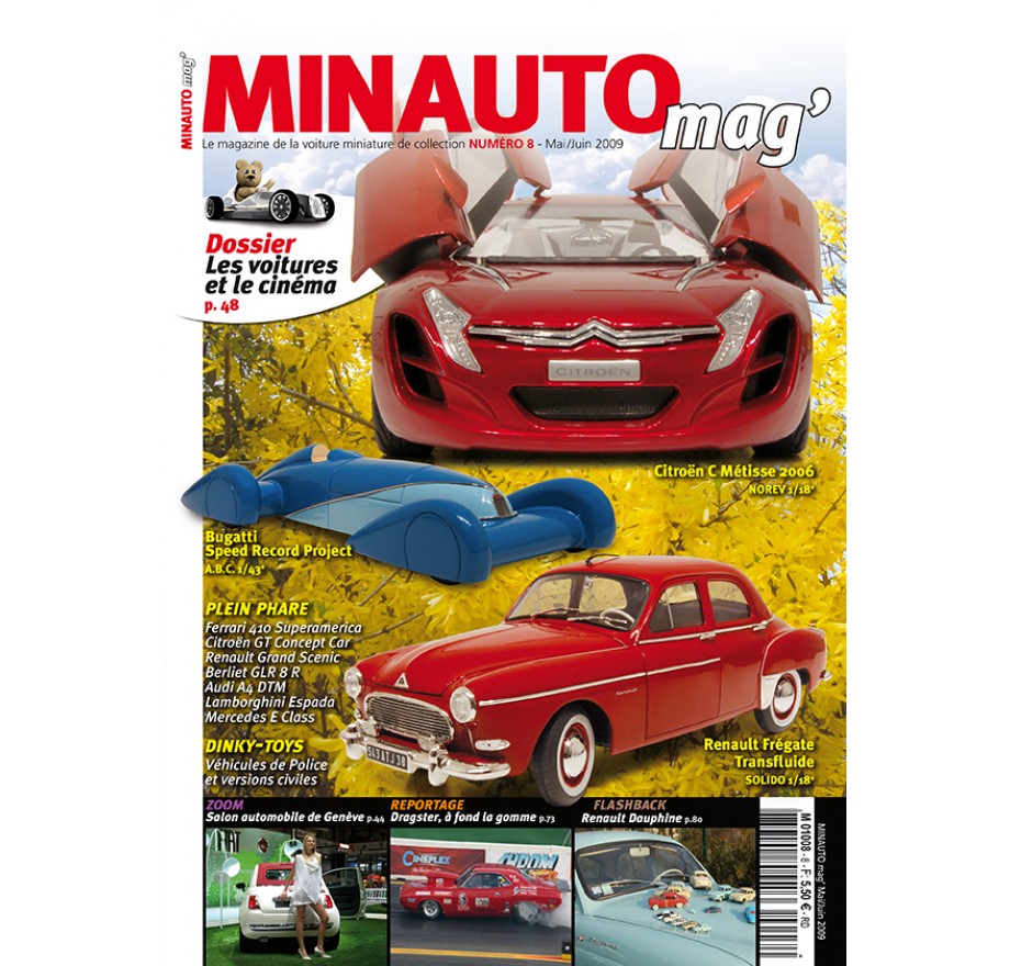 Minauto Mag No08 Magazine De Voitures Miniatures