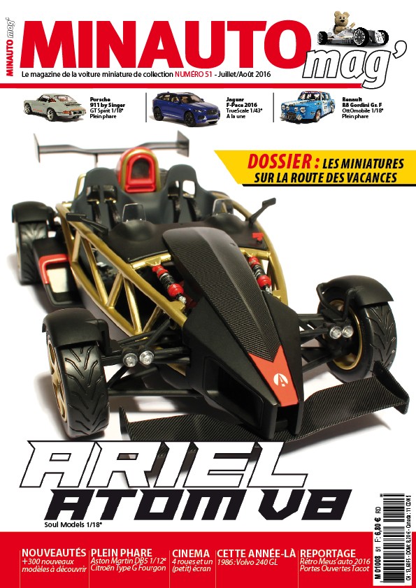 Minauto Mag No51 Le Magazine De La Voiture Miniature De Collection
