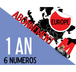 Abonnement EUROPE Minauto 1 an (6 numéros)