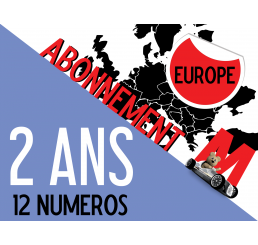 Abonnement EUROPE Minauto 2 ans (12 numéros)