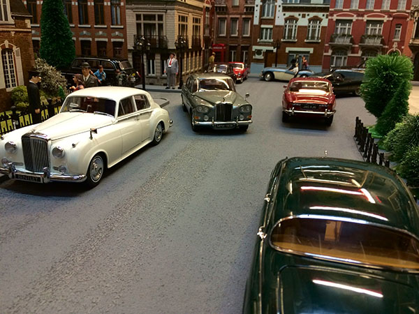 Londres Bentley, Jaguar, Austin Healey miniature