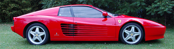 Ferrari 512 Testa Rossa profil