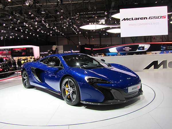 Mclaren Salon automobile de Genève 2015